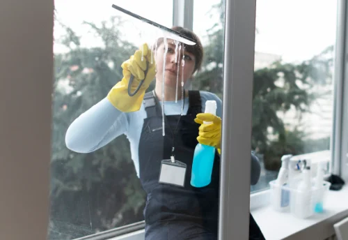 Nettoyage de vitres intérieures et extérieures à Salles-la-Source
